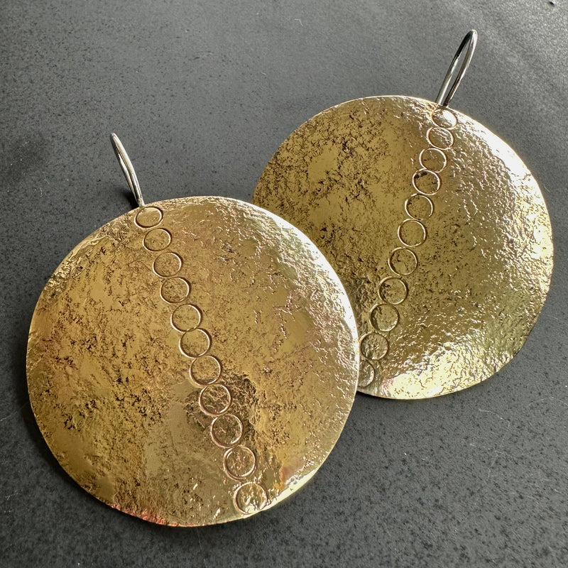 Mars Return Earrings-Tasmanian Jewellery and gemstones-Rare and Beautiful