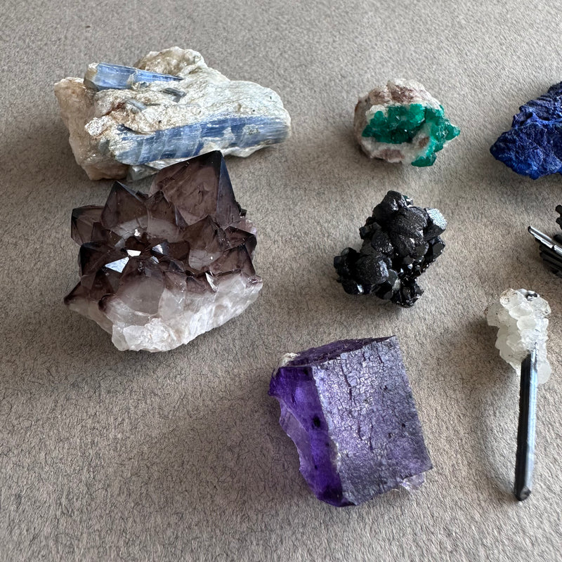 Mineral Specimens x9-Tasmanian Jewellery and gemstones-Rare and Beautiful