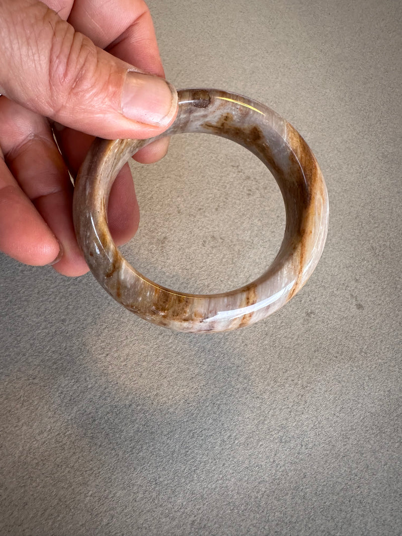 Fossil Wood Bangles-Tasmanian Jewellery and gemstones-Rare and Beautiful