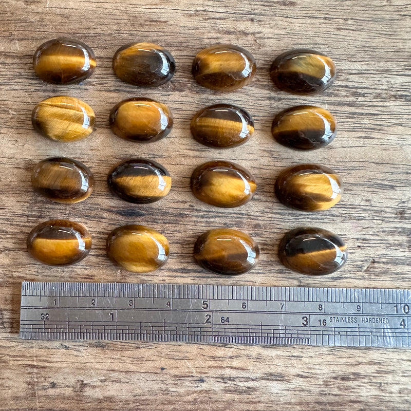 Tigers Eye x16-Tasmanian Jewellery and gemstones-Rare and Beautiful