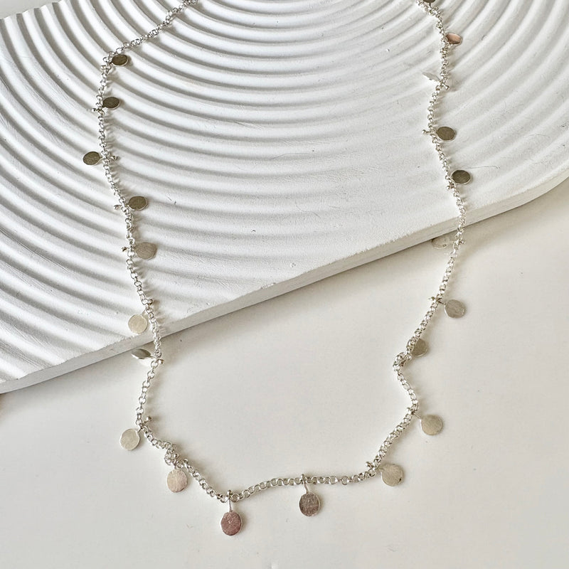 Droplet necklace short-Tasmanian Jewellery and gemstones-Rare and Beautiful