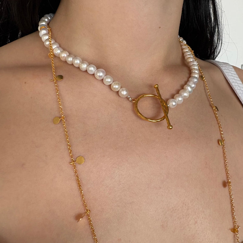 Droplet necklace long-Tasmanian Jewellery and gemstones-Rare and Beautiful