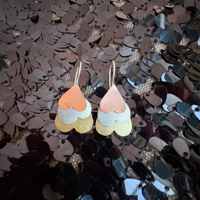 More Love earrings-Tasmanian Jewellery and gemstones-Rare and Beautiful