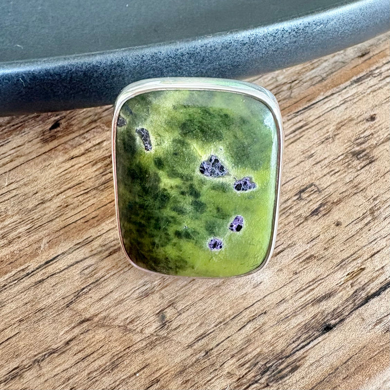 Large size Stitchtite rings-Tasmanian Jewellery and gemstones-Rare and Beautiful
