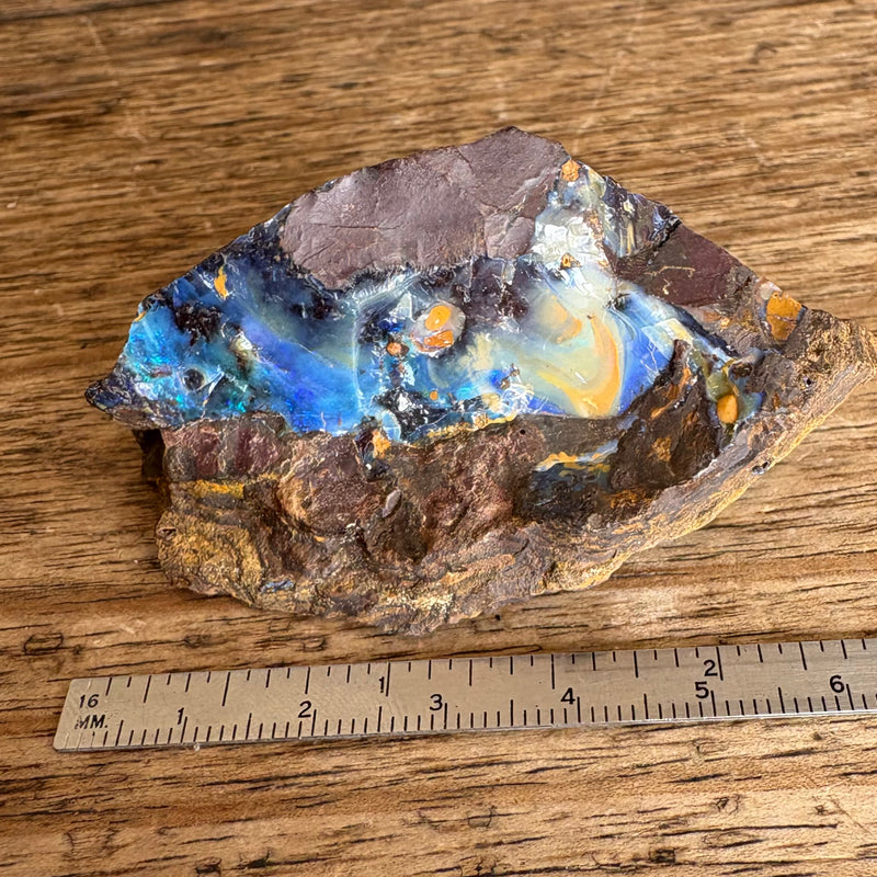 (Bolder Opal specimen-Tasmanian Jewellery and gemstones-Rare and Beautiful