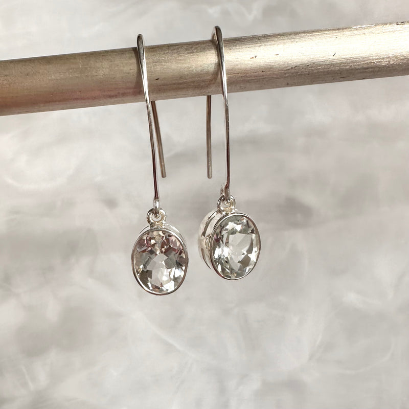 Oval Dome Hook Killiecrankie Earrings-Tasmanian Jewellery and gemstones-Rare and Beautiful