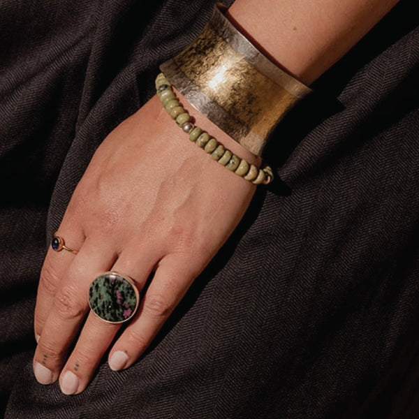 Ruby in Zoisite Rings-Tasmanian Jewellery and gemstones-Rare and Beautiful