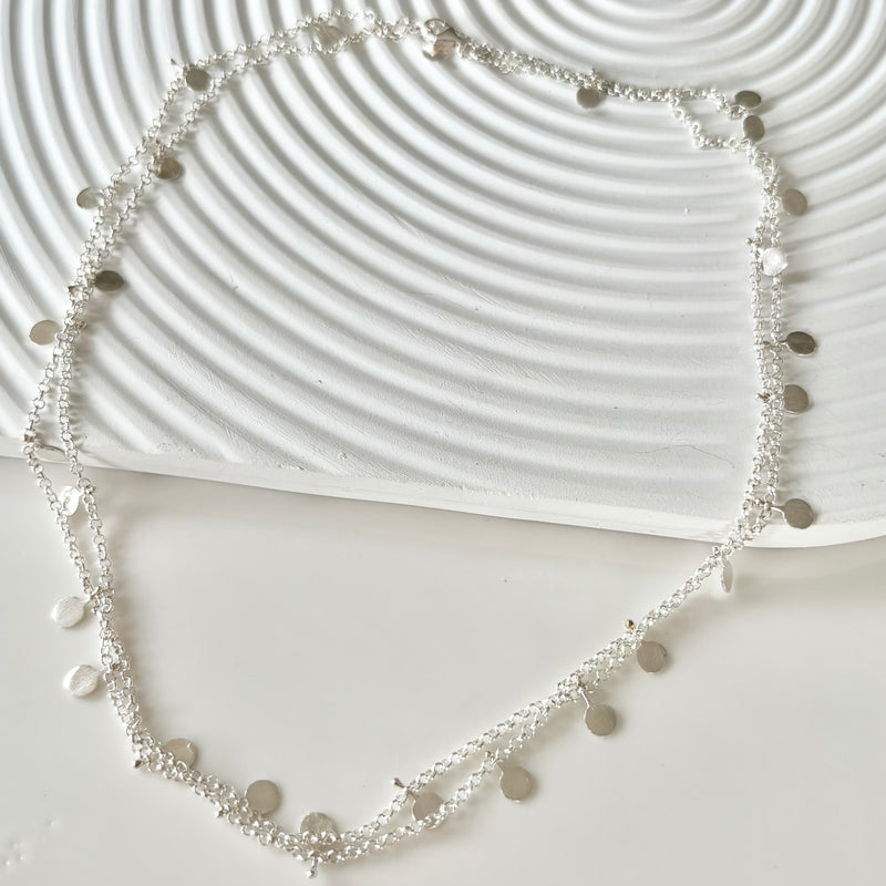 Droplet necklace long-Tasmanian Jewellery and gemstones-Rare and Beautiful