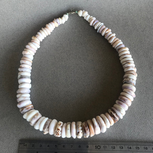 Puka Shell Necklace-Tasmanian Jewellery and gemstones-Rare and Beautiful