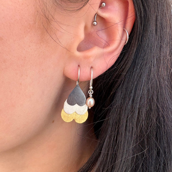 More Love earrings-Tasmanian Jewellery and gemstones-Rare and Beautiful