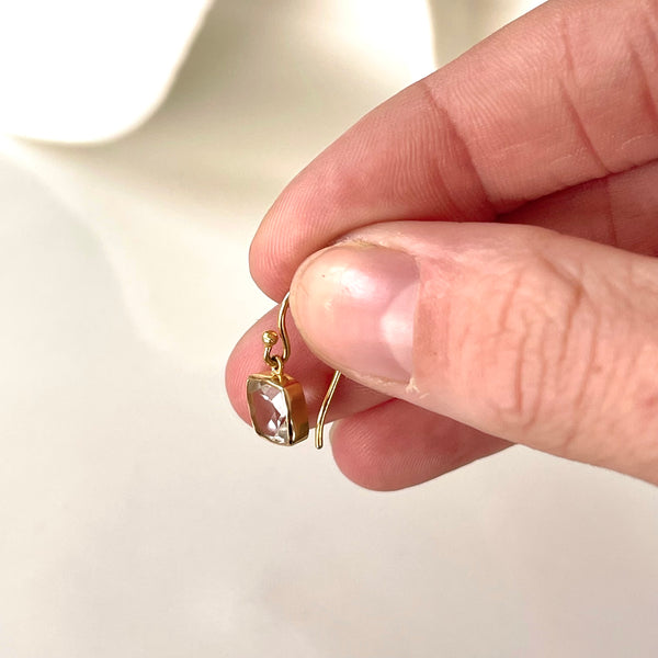 Gold Killiecrankie Earrings-Tasmanian Jewellery and gemstones-Rare and Beautiful