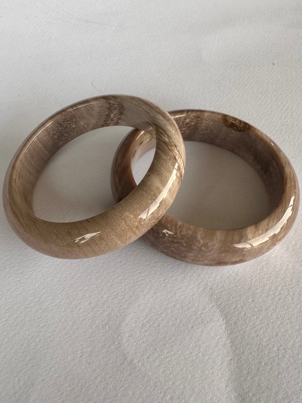 Fossil Palm Bangles-Tasmanian Jewellery and gemstones-Rare and Beautiful