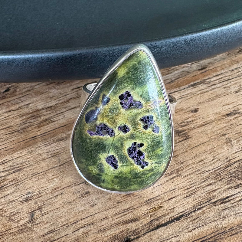 Large size Stitchtite rings-Tasmanian Jewellery and gemstones-Rare and Beautiful