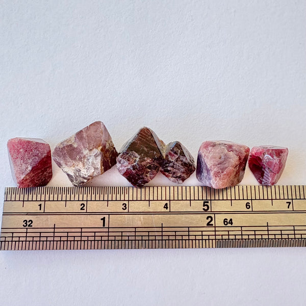 Spinel Crystals x5-Tasmanian Jewellery and gemstones-Rare and Beautiful