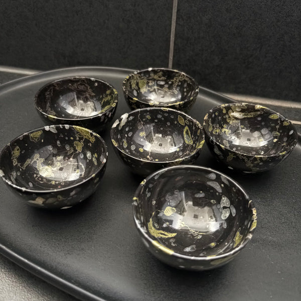 6x Puddingstone Bowls