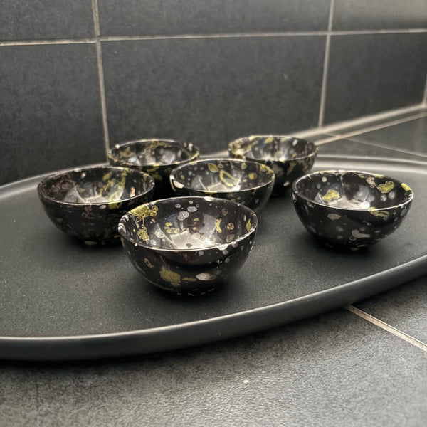 6x Puddingstone Bowls