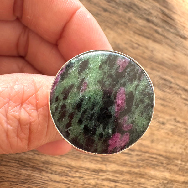 Ruby in Zoisite Rings-Tasmanian Jewellery and gemstones-Rare and Beautiful