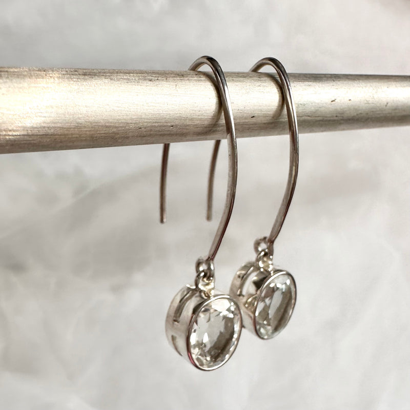 Oval Dome Hook Killiecrankie Earrings-Tasmanian Jewellery and gemstones-Rare and Beautiful