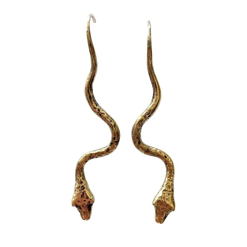 Serpent Drop Earring-Tasmanian Jewellery and gemstones-Rare and Beautiful