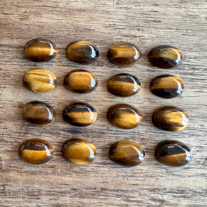 Tigers Eye x16-Tasmanian Jewellery and gemstones-Rare and Beautiful