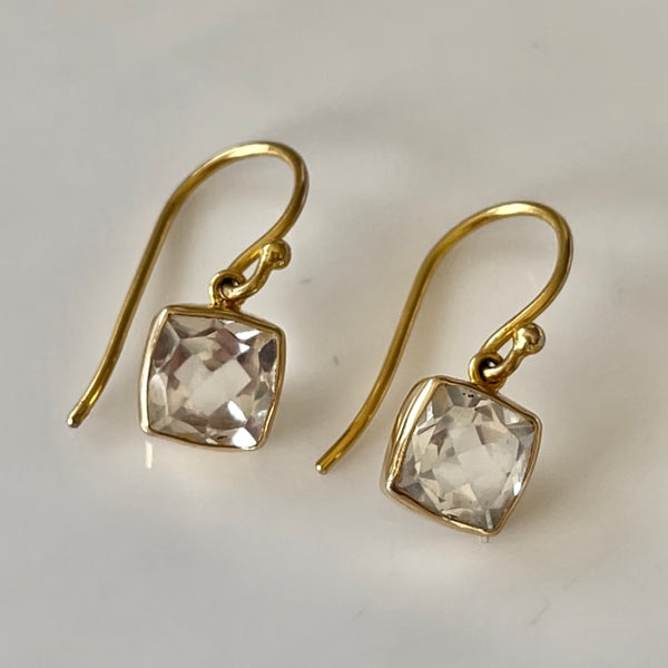 Gold Killiecrankie Earrings-Tasmanian Jewellery and gemstones-Rare and Beautiful