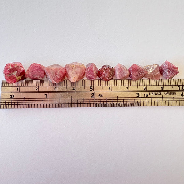 Spinel Crystals x10-Tasmanian Jewellery and gemstones-Rare and Beautiful