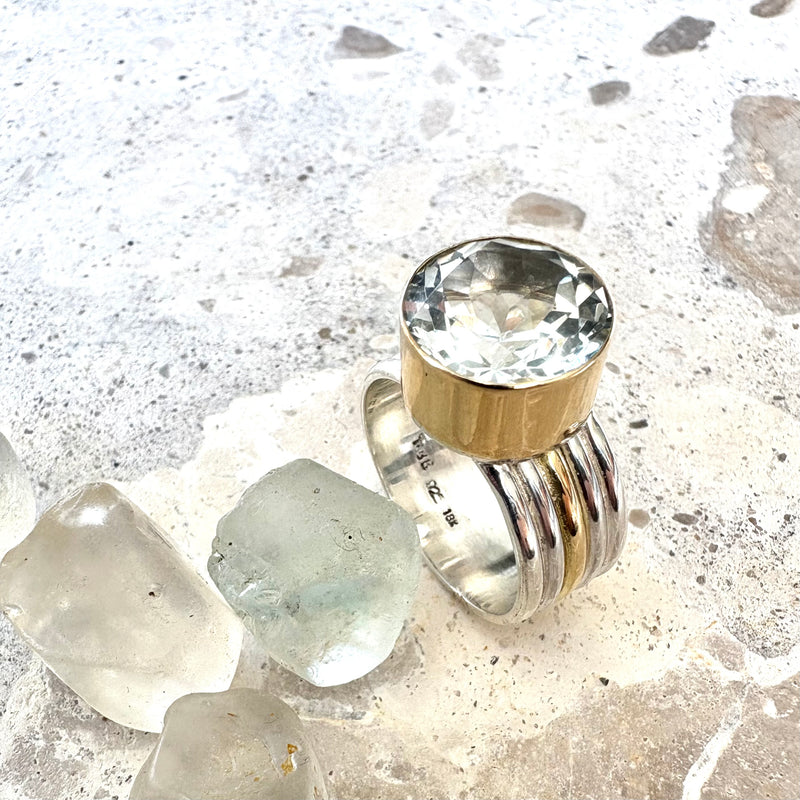 Large Round Killiecrankie Ring-Tasmanian Jewellery and gemstones-Rare and Beautiful