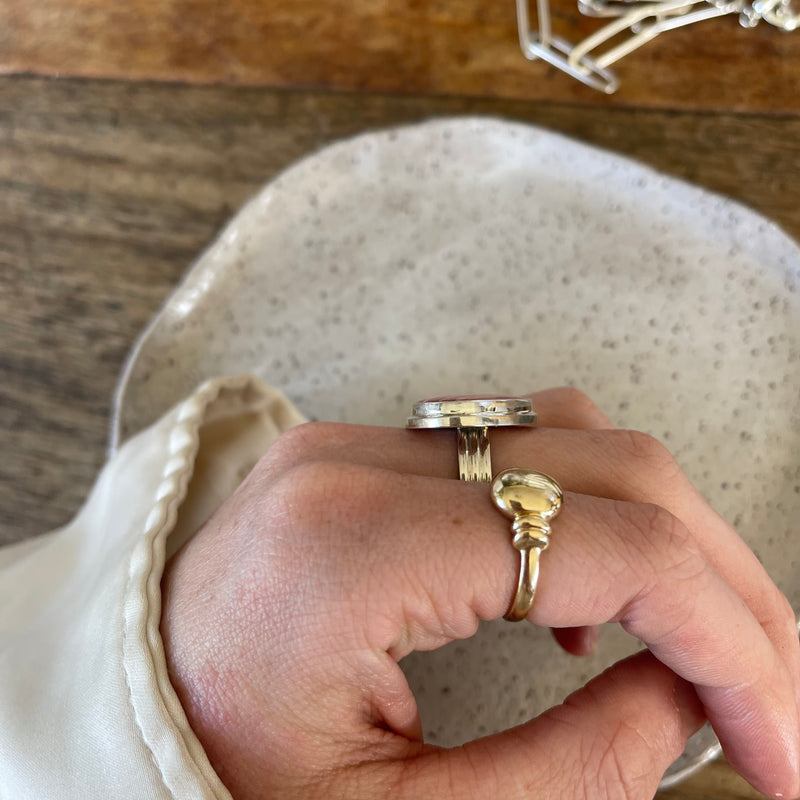 rhodochrosite rings-Tasmanian Jewellery and gemstones-Rare and Beautiful