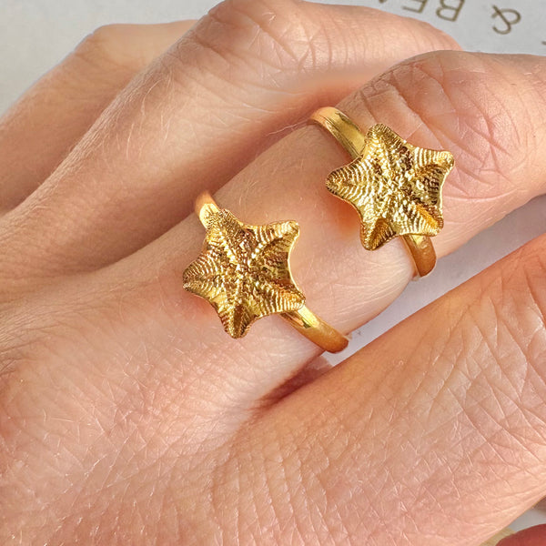 Starfish Ring-Tasmanian Jewellery and gemstones-Rare and Beautiful