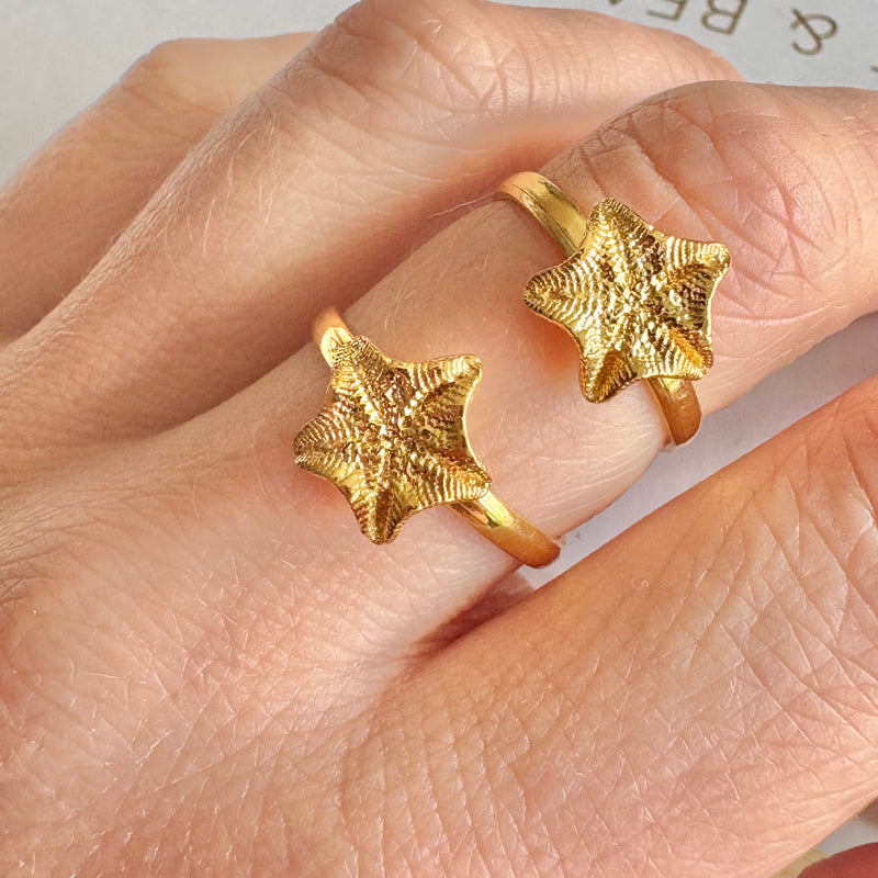Starfish Ring-Tasmanian Jewellery and gemstones-Rare and Beautiful