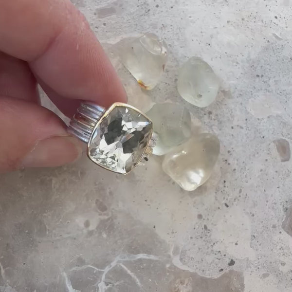 Killiecrankie Statement Ring with Mixed Metals
