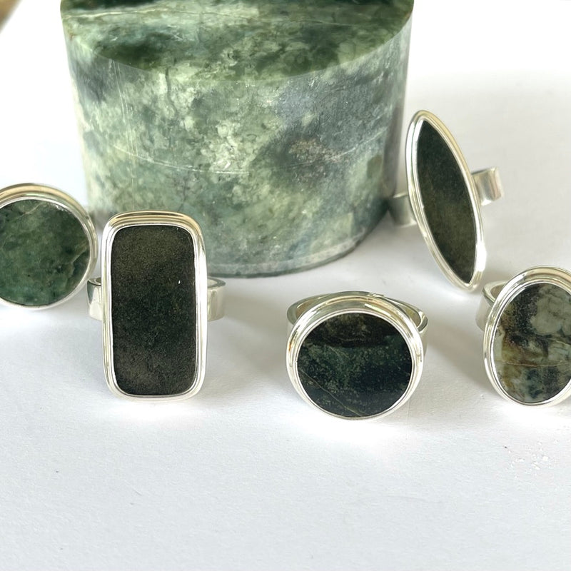 Tasmanian Jade Rings – Rare and Beautiful - Main Image