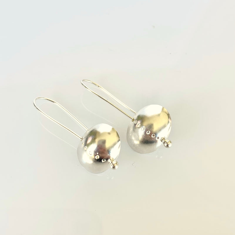 Beetle Drop Earrings-Tasmanian Jewellery and gemstones-Rare and Beautiful