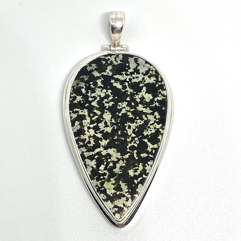 Tasmanian Lichen Jasper Pendant-Tasmanian Jewellery and gemstones-Rare and Beautiful