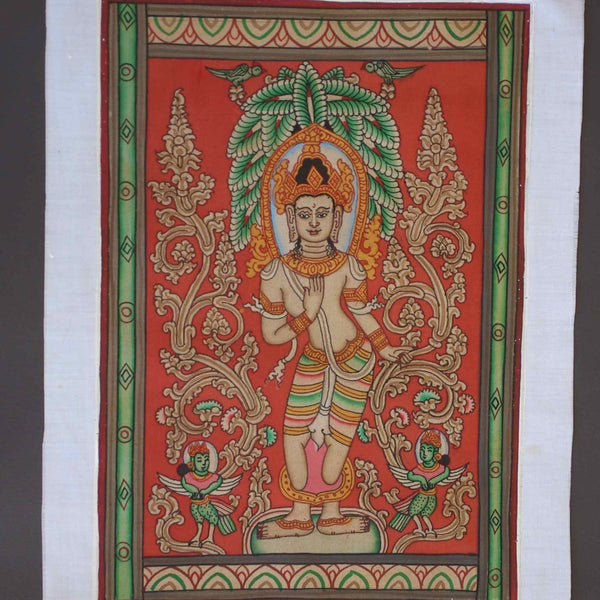 Handpainted Burmese Temple scenes.-Tasmanian Jewellery and gemstones-Rare and Beautiful