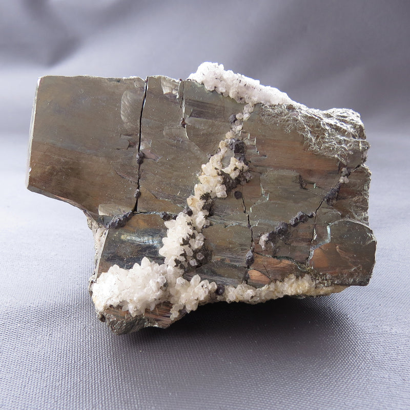 Pyrite and Quartz Crystals-Tasmanian Jewellery and gemstones-Rare and Beautiful