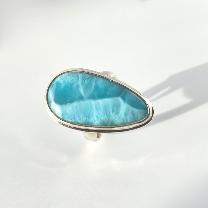 Lovely Larimar Ring By Rare and Beautiful