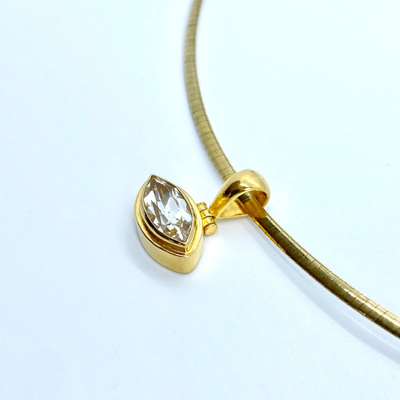 Third Eye Gold Pendant-Tasmanian Jewellery and gemstones-Rare and Beautiful