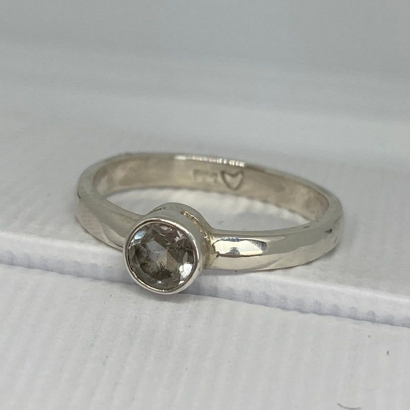 Small Solitaire Ring-Tasmanian Jewellery and gemstones-Rare and Beautiful