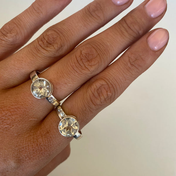 Tasmanian Killiecrankie diamond ring-Tasmanian Jewellery and gemstones-Rare and Beautiful