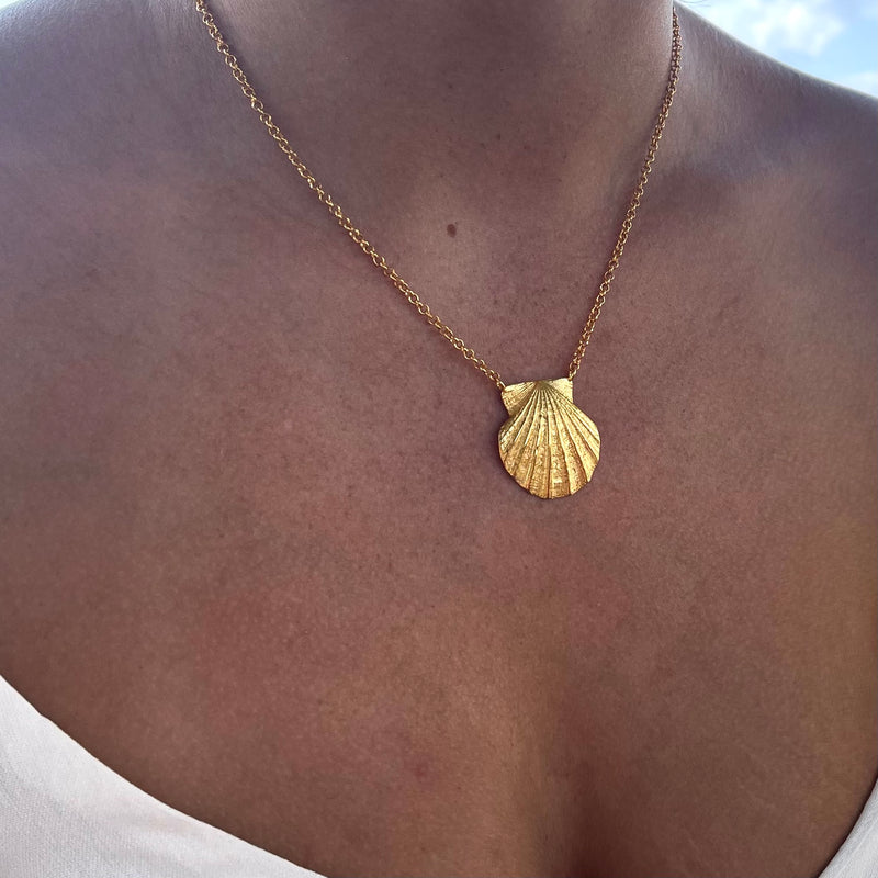 Siren Scollap necklace-Tasmanian Jewellery and gemstones-Rare and Beautiful