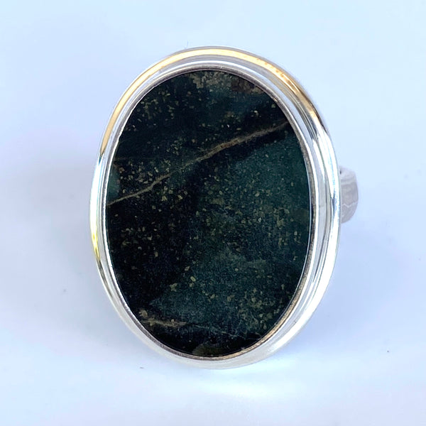 Oval Jade Ring-Tasmanian Jewellery and gemstones-Rare and Beautiful