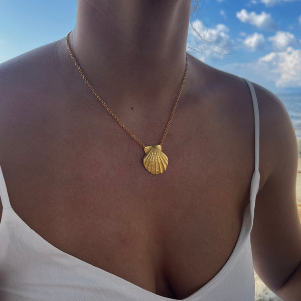 Siren Scollap necklace-Tasmanian Jewellery and gemstones-Rare and Beautiful