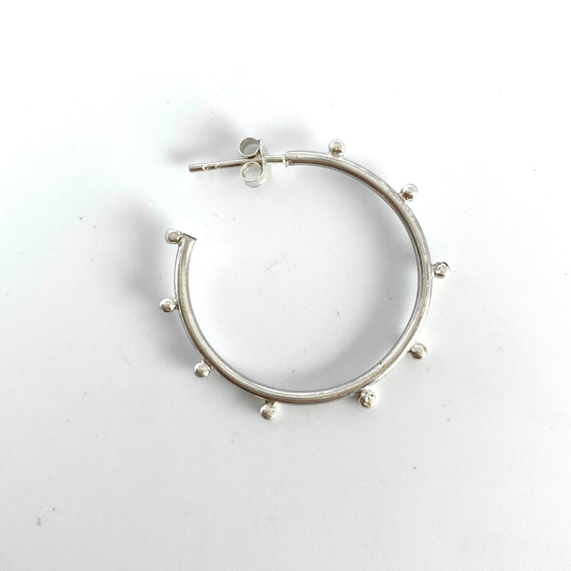 Boho hoop earrings-Tasmanian Jewellery and gemstones-Rare and Beautiful