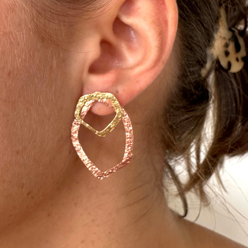 Georock double earring-Tasmanian Jewellery and gemstones-Rare and Beautiful