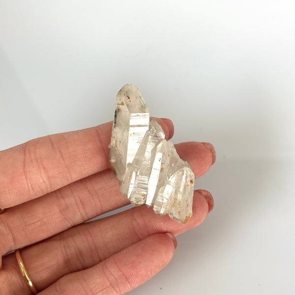 Small quartz crystal-Tasmanian Jewellery and gemstones-Rare and Beautiful