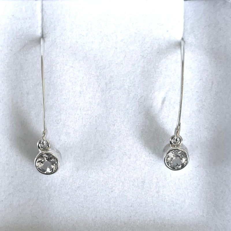 Killiecrankie Round Drop Earrings-Tasmanian Jewellery and gemstones-Rare and Beautiful