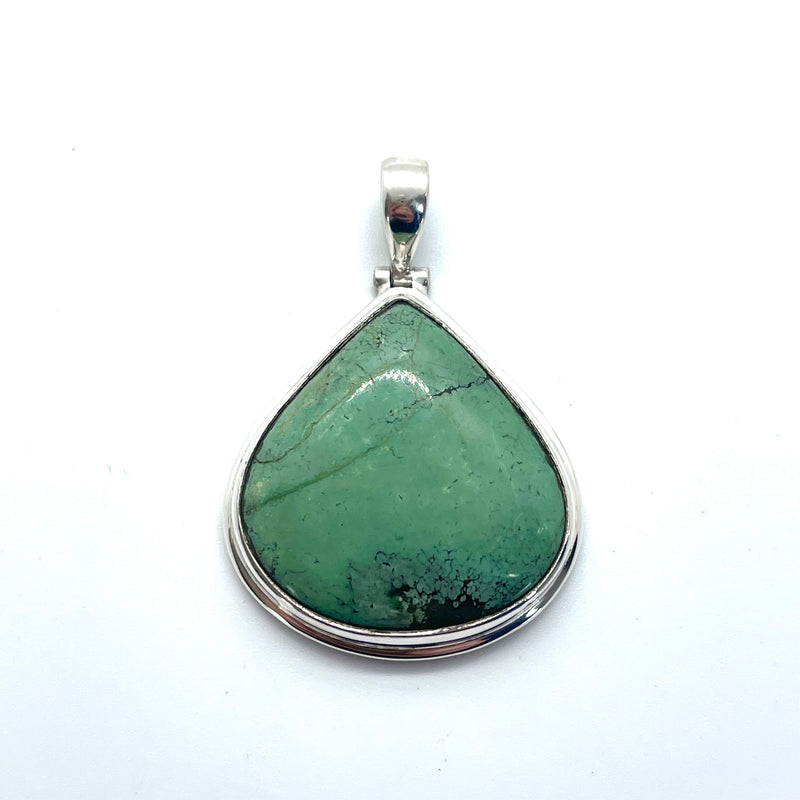 Pear Turquoise pendant-Tasmanian Jewellery and gemstones-Rare and Beautiful