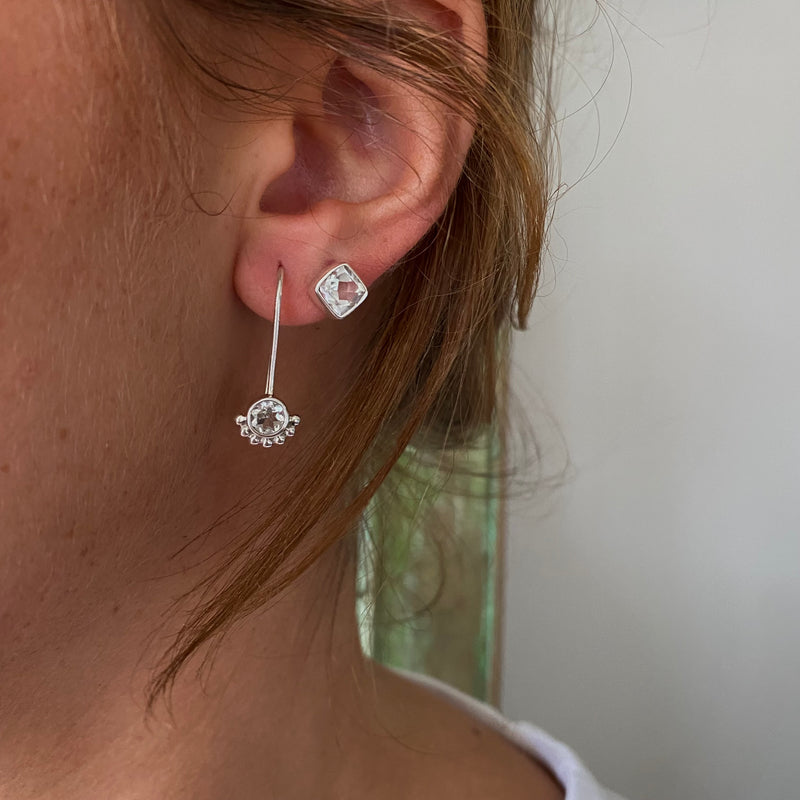 Goddess drop earring-Tasmanian Jewellery and gemstones-Rare and Beautiful