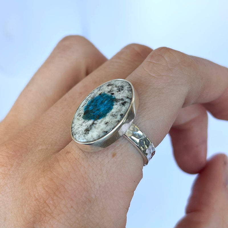 Handmade K2 Gemstone ring